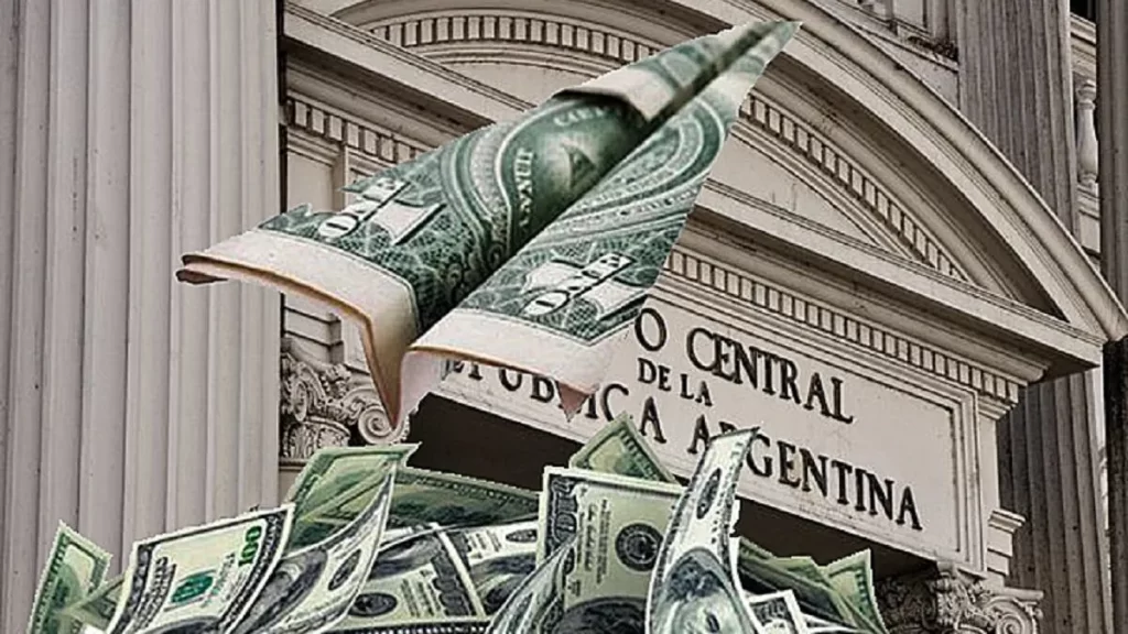 El Banco Central continúa con la baja de reservas: se hundieron casi u$s1.000 millones en cinco jornadas consecutivas