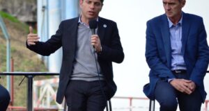 Kicillof y Katopodis eligen San Martín para el cierre de campaña en la Primera Sección