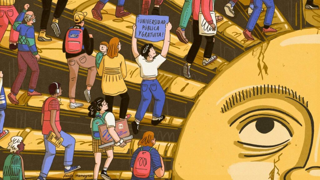¡Viva la universidad, carajo!
