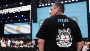 Evangélicos en el palacio y la calle