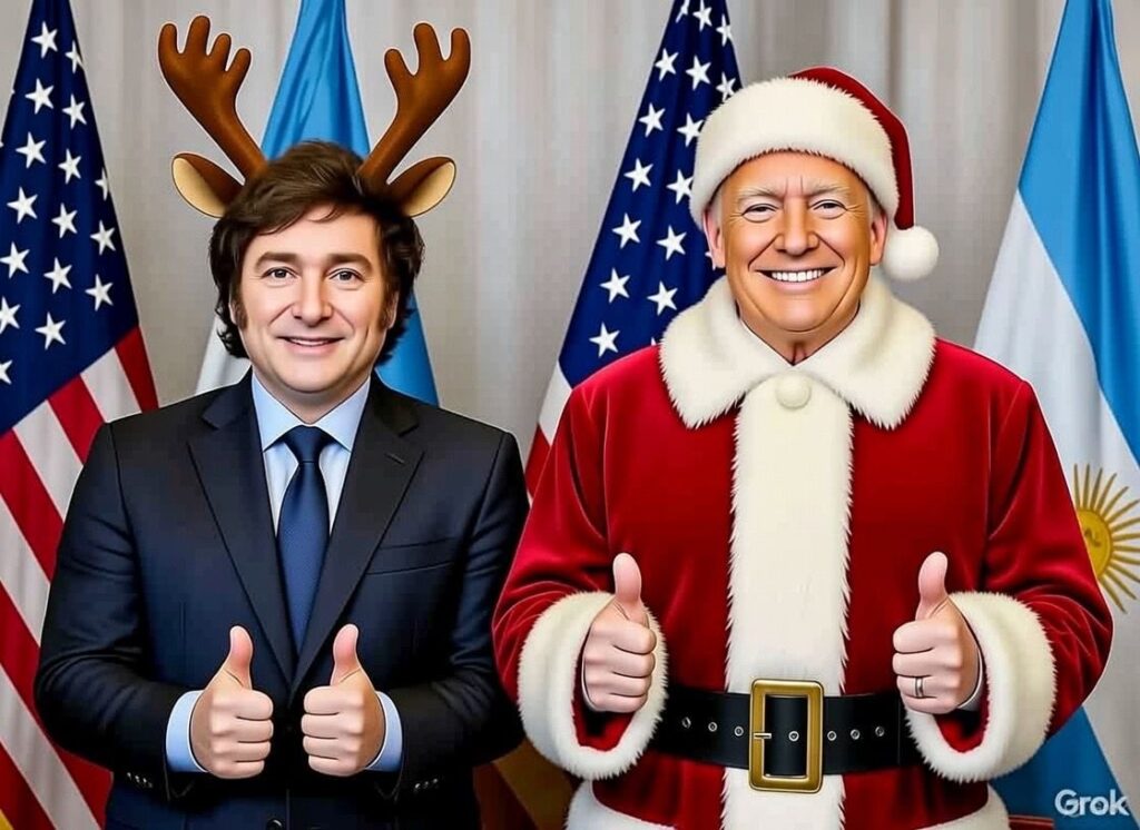 JAVIER, PAPÁ NOEL SON LOS PADRES