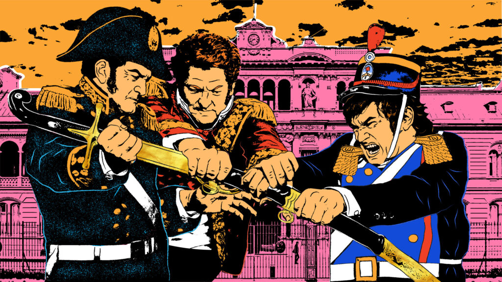 Los herederos de Rosas versus Milei/Operación rescate del sable de San Martín