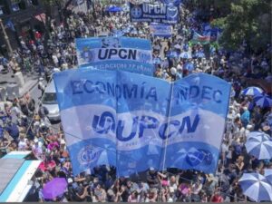 La CGT se movilizó en defensa de la industria nacional